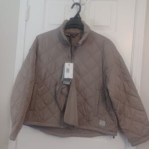 NEW Free Country Mauve Zip Front Light Weight Puffer Jacket Sz XL